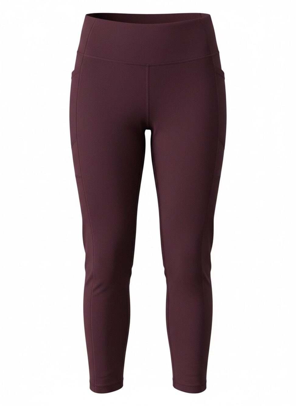 Victoria's Secret High-Rise Pocket Leggings Burgundy Size 14